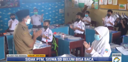 Kelamaan Belajar <i>Online</i>, Siswa Kelas 4 SD Belum Bisa Membaca