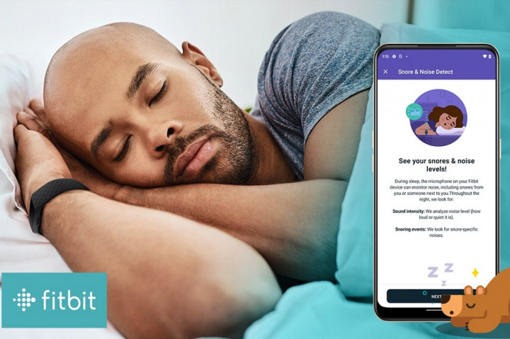 Smartwatch Fitbit Bisa Deteksi Dengkuran dan Suara Keras Lain