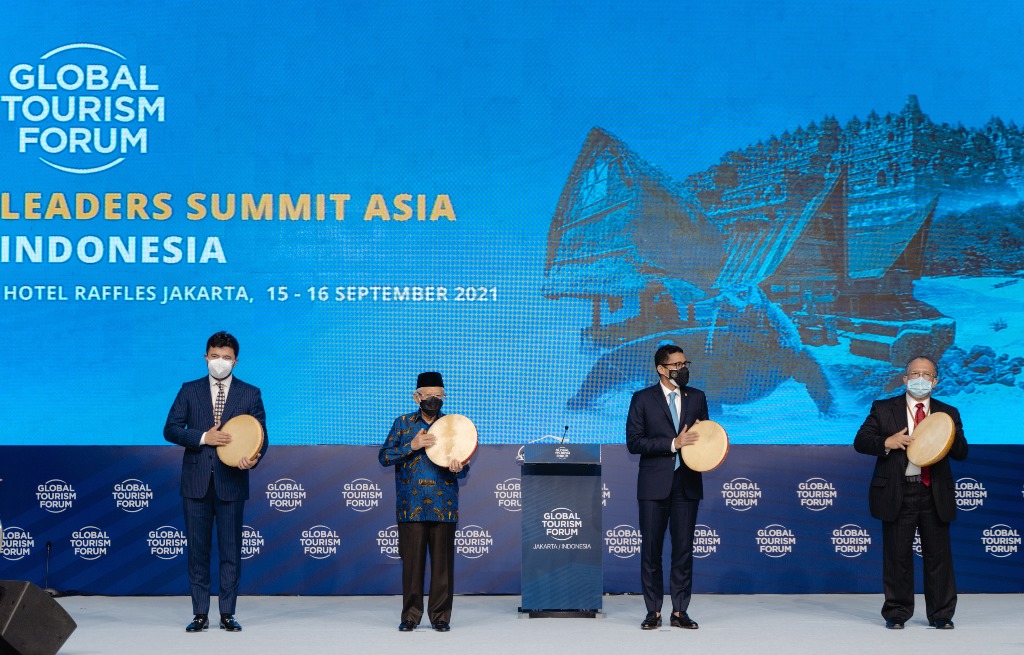 Pembukaan Global Tourism Forum (GTF) 2021 (Foto: Kemenparekraf)