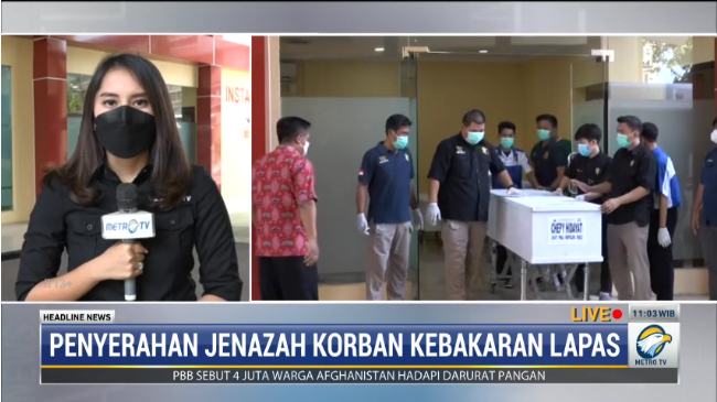 11 Jasad Korban Kebakaran Lapas Tangerang Belum Dipulangkan