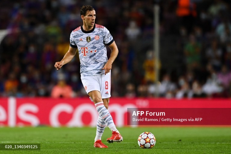 Gelandang Bayern Muenchen, Leon Goretzka (AFP/David Ramos)