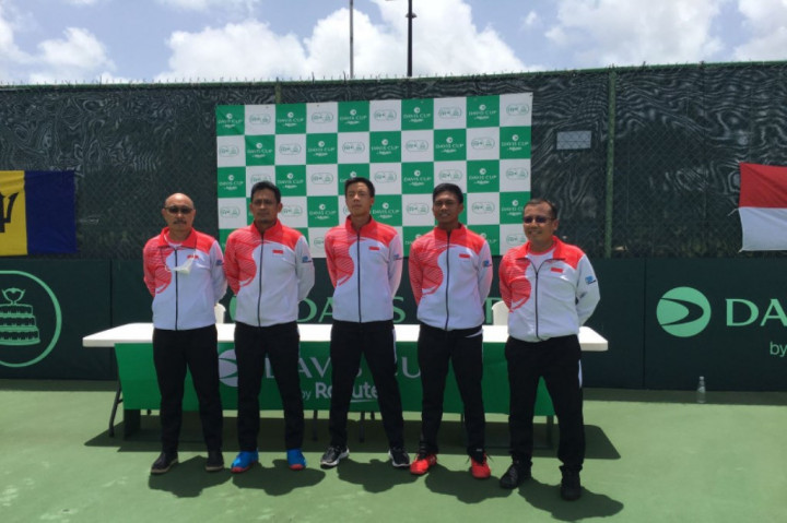 Petenis Gunawan Buka Perjuangan Indonesia di Davis Cup