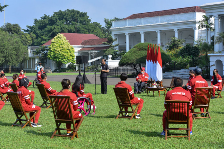 Jokowi Rewards 2020 Tokyo Paralympics Athletes