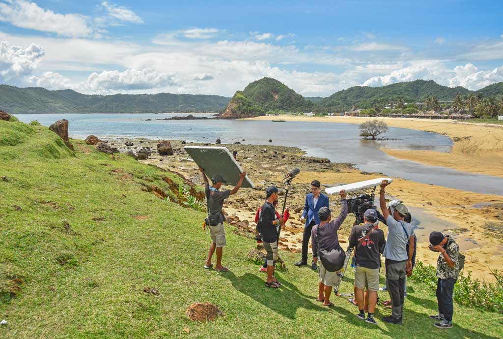 Proses syuting film (Foto: Antara)