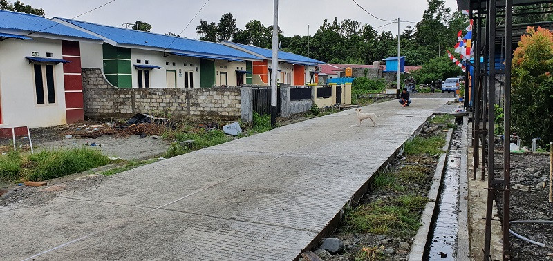 Bantuan PSU bagi rumah subsidi di Papua. Foto: Kementerian PUPR