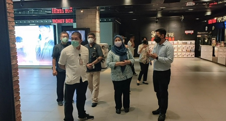 Sudin Parekraf Sidak Bioskop CGV Grand Indonesia