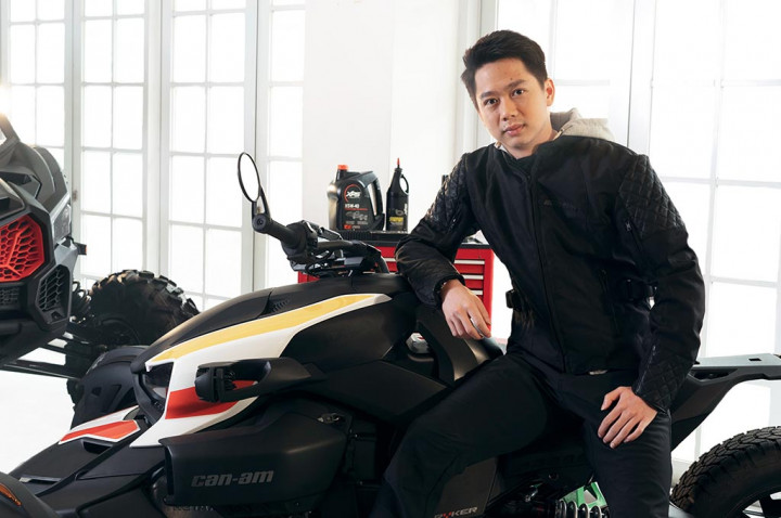 Kevin Sanjaya Suka Sunmori Pakai Motor Roda Tiga