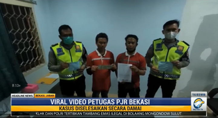 Kasus Dugaan Polisi PJR Aniaya Sopir di Tol Jakarta-Cikampek Berujung Damai