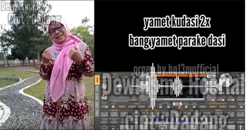 Tangkapan layar akun YouTube Dewi Isma Hoeriah. 
