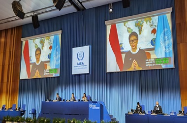 Kepada Badan Atom Dunia, Indonesia Terus Serukan Pelucutan Senjata Nuklir
