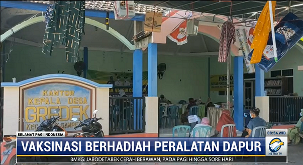 Ikut Vaksinasi Covid-19, Warga Gresik Bisa Dapat <i>Doorprize</i>