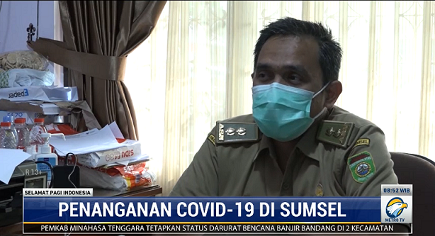 Kasus Covid-19 Sumsel Turun Drastis, Kini Berstatus Zona Kuning