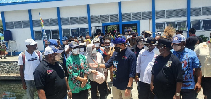 Bupati Jayapura Sebut Sandiaga Menteri Pertama Kunjungi Yoboi