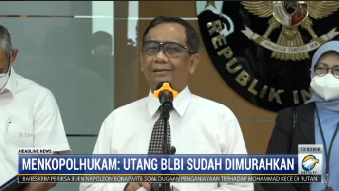 Mahfud MD Heran Obligor BLBI Ogah Bayar Utang Walau Didiskon