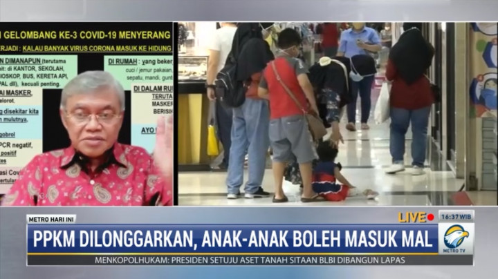 Sebelum Masuk Mal, Pakar Ajak Orang Tua Latih Anak Terapkan 3M