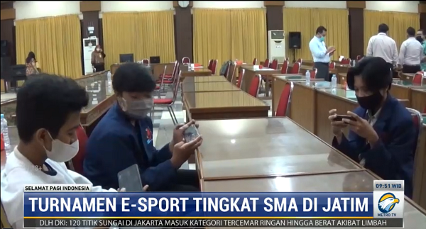 Cari Bibit Atlet Esports, Dindik Jatim Gelar East Java Student Championship 2021