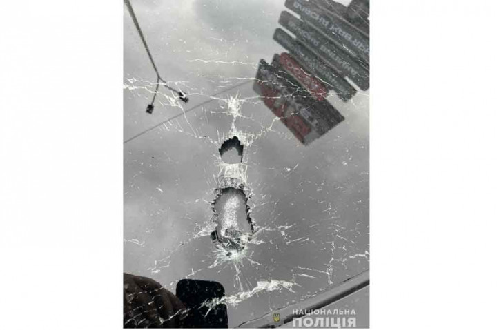 Penampakan Mobil Ajudan Presiden Ukraina yang Ditembaki Orang tak Dikenal