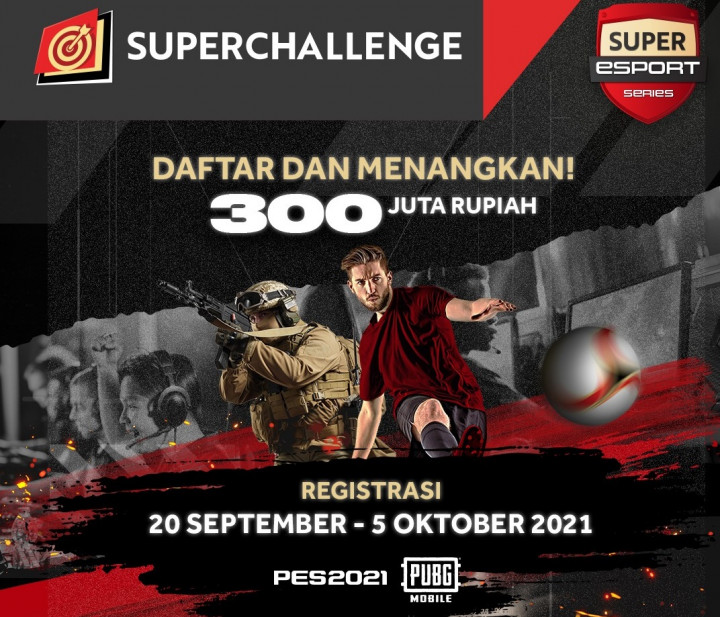 Super Esports Series 2021 Gelar Pertandingan PES dan PUBG Mobile