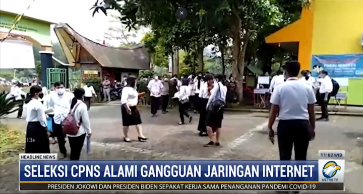 Gara-gara Gangguan Internet, Seleksi CPNS di Toraja Utara Tertunda