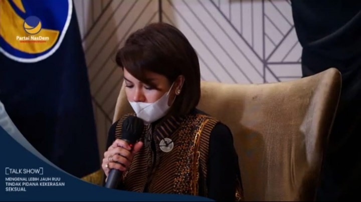 Nikita Mirzani Dukung Pengesahan RUU TPKS