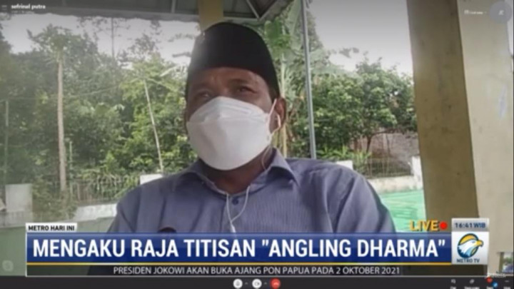 Jubir Baginda Buka Suara Soal Kehebohan Raja Titisan 'Angling Dharma'