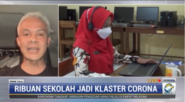 Klaster Covid-19 di Sekolah Muncul, Ganjar dan Emil Kepingin Buktikan PTM Tetap Bisa Berjalan