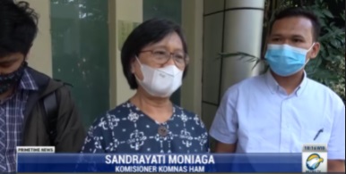 Sowan ke Komnas HAM, Haris Azhar dan Fathia Minta Perlindungan Hukum