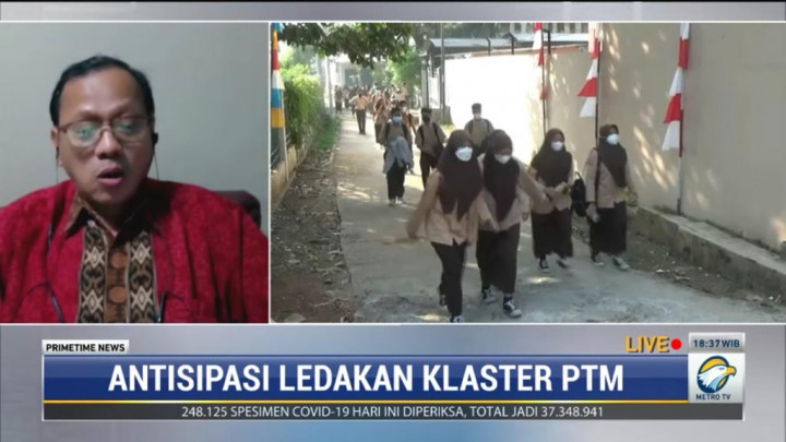 Epidemiolog Ungkap Penyebab Ribuan Sekolah Jadi Klaster Covid-19 Selama PTM