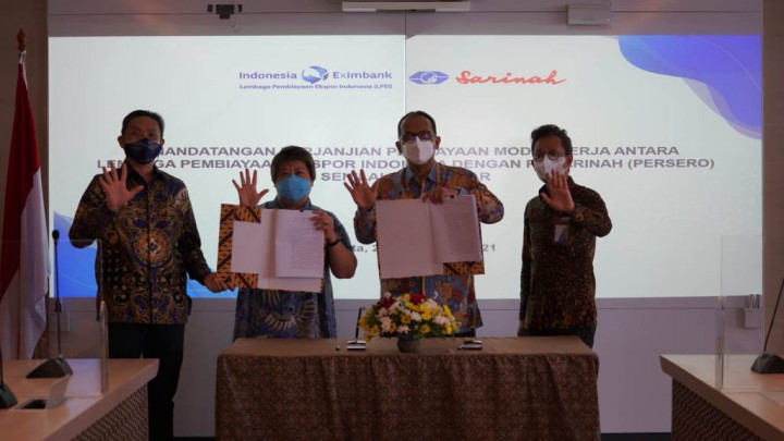 Dukung Ekspor UMKM, LPEI Kucurkan Modal Rp50 Miliar ke Sarinah