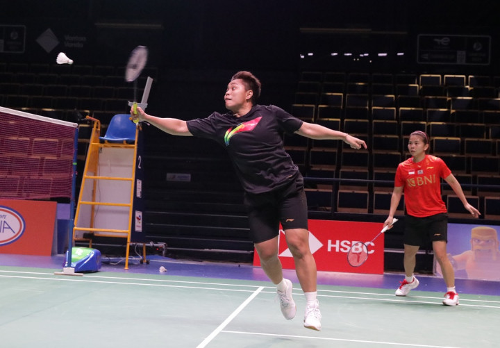 Tim Bulu Tangkis Indonesia Mulai Beradaptasi dengan Lapangan Piala Sudirman 2021