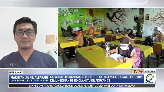 Klaster Sekolah di Jatim Capai 165 Selama Setahun Terakhir