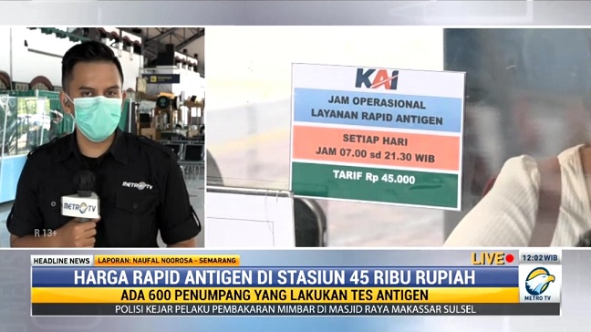 2 Kereta Api Lokal Semarang Kembali Dioperasikan