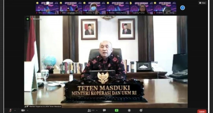 Teten Masduki dan Tiga Pengusaha Muda Ada di SMA Labschool, Ada Apa?