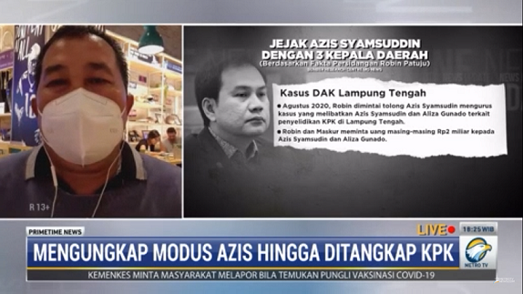 Terlibat 5 Kasus Suap, MAKI Ungkap Potensi Azis Kembali Jadi Tersangka