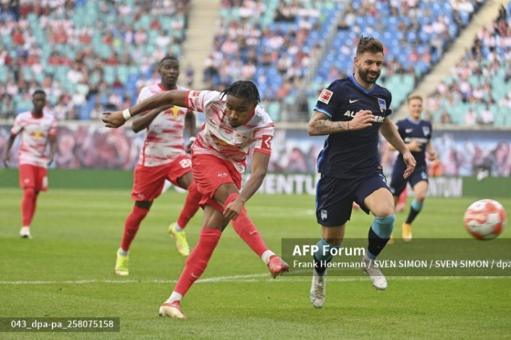 RB Leipzig vs Hertha Berlin: Die Roten Bullen Berpesta