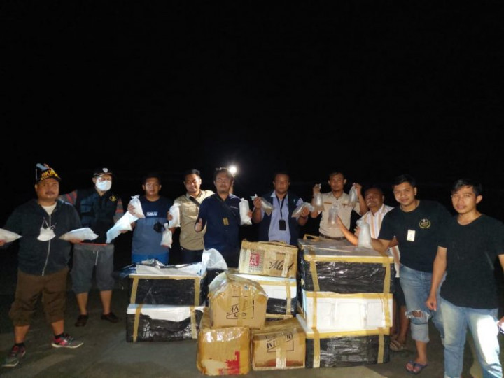 Benih Lobster Senilai Rp7 Miliar Gagal Diselundupkan