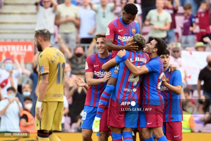 Barcelona vs Levante: Tuan Rumah Menang Mudah