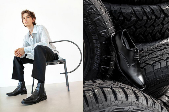 Di Korea Selatan Ada Sepatu Dari Daur Ulang Ban