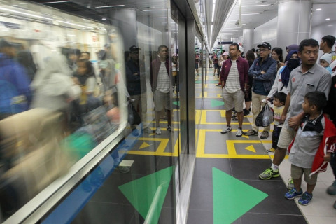 MRT Jakarta Uji Coba Fasilitas Troli Sepeda Mulai Hari Ini