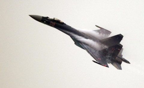 Pesawat Pengebom AS Muncul, Rusia Kerahkan Tiga Jet Tempur Sukhoi