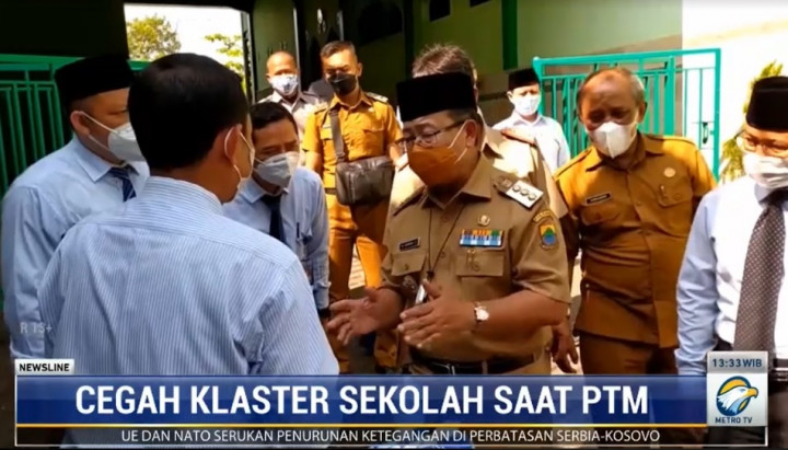 Sidak PTM, Ini Instruksi Bupati Cianjur Demi Mencegah Klaster Sekolah