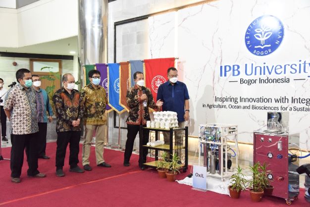 Peluncuran ?OxIL Teknologi Oxygen Concentrator. Foto: Dok. IPB