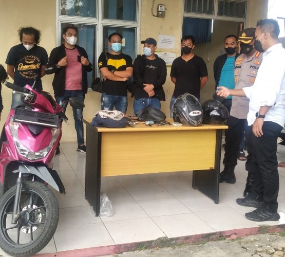 Baku Tembak dengan Polisi, 2 Bandit Motor di Lampung Tewas