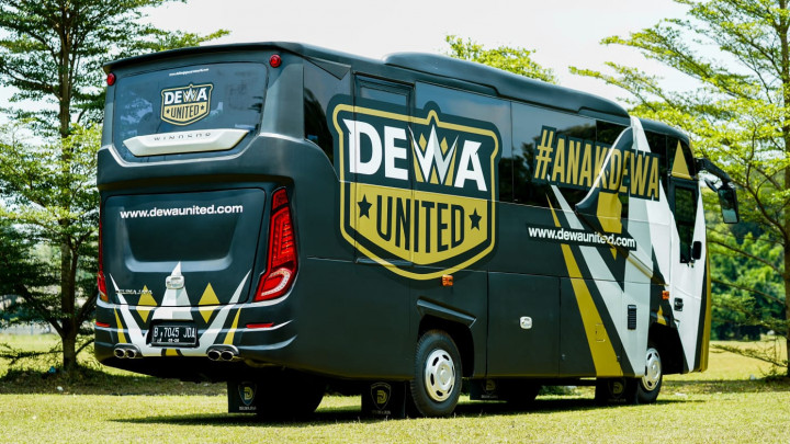Mengintip Bus Milik Dewa United Di Liga 2