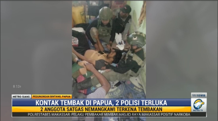 Detik-detik Kontak Tembak TNI-Polri dan KKB di Dekat Bandara Kiwirok