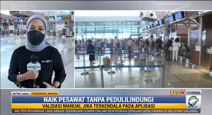 Aplikasi PeduliLindungi Sudah tak Jadi Syarat Perjalanan Udara