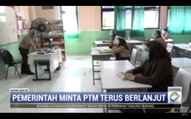 Baru 40% Sekolah Gelar PTM, Nadiem Khawatir Terjadi <i>Learning Loss</i>