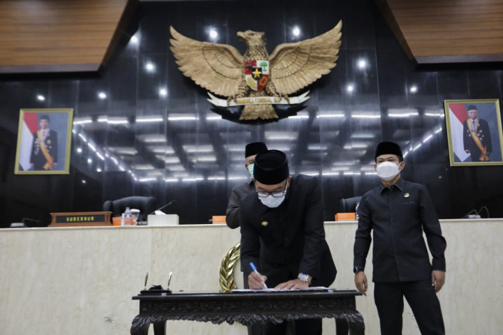 APBD-P 2021 Jabar Ditetapkan Rp39,42 Triliun
