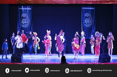 KBRI Mexico City Turut Rayakan 200 Tahun Kemerdekaan Meksiko Lewat Tarian