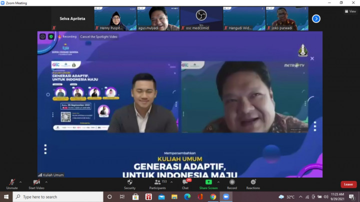 Generasi Adaptif, Indonesia Maju